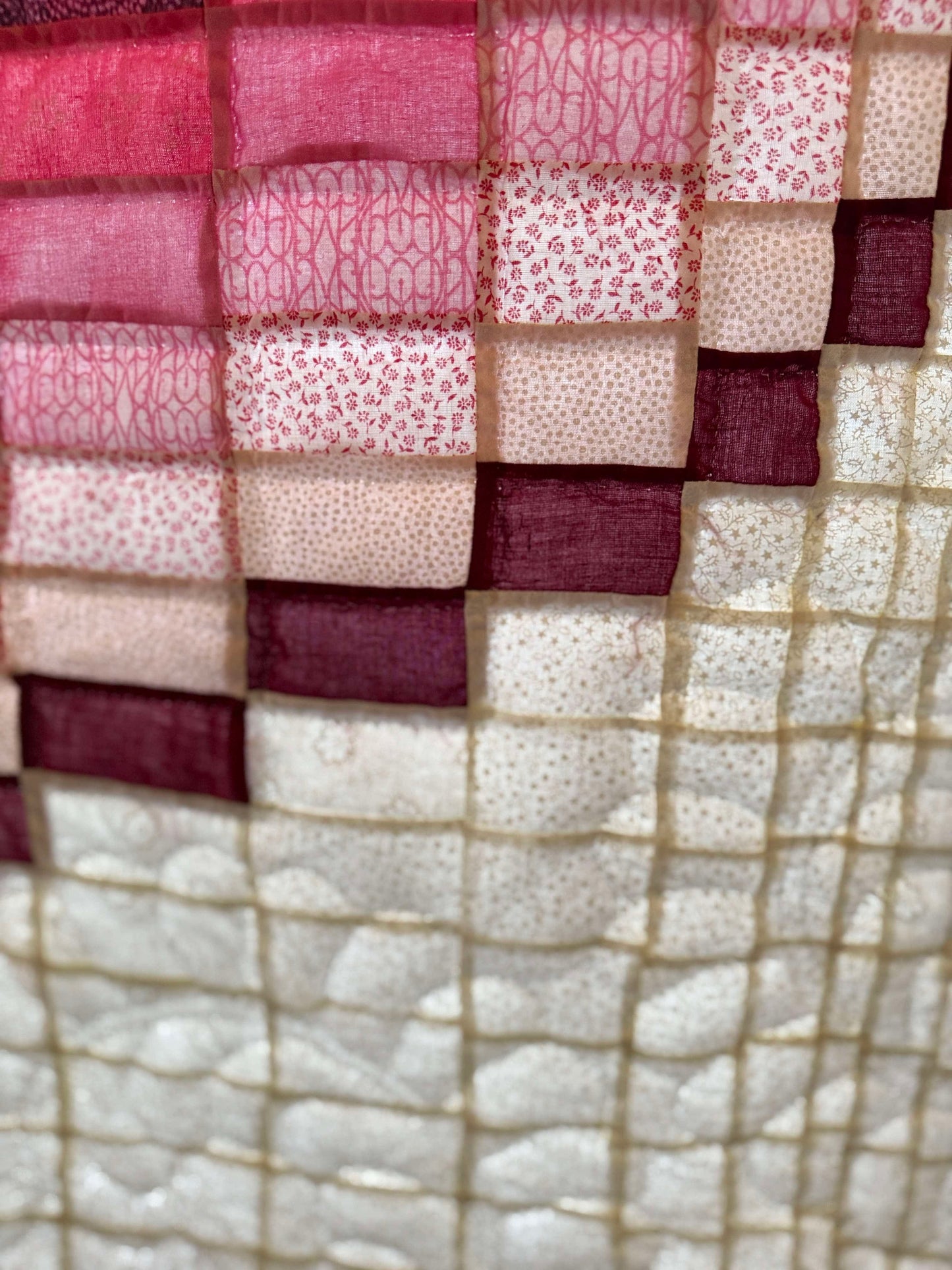 Bargello Heart Quilt