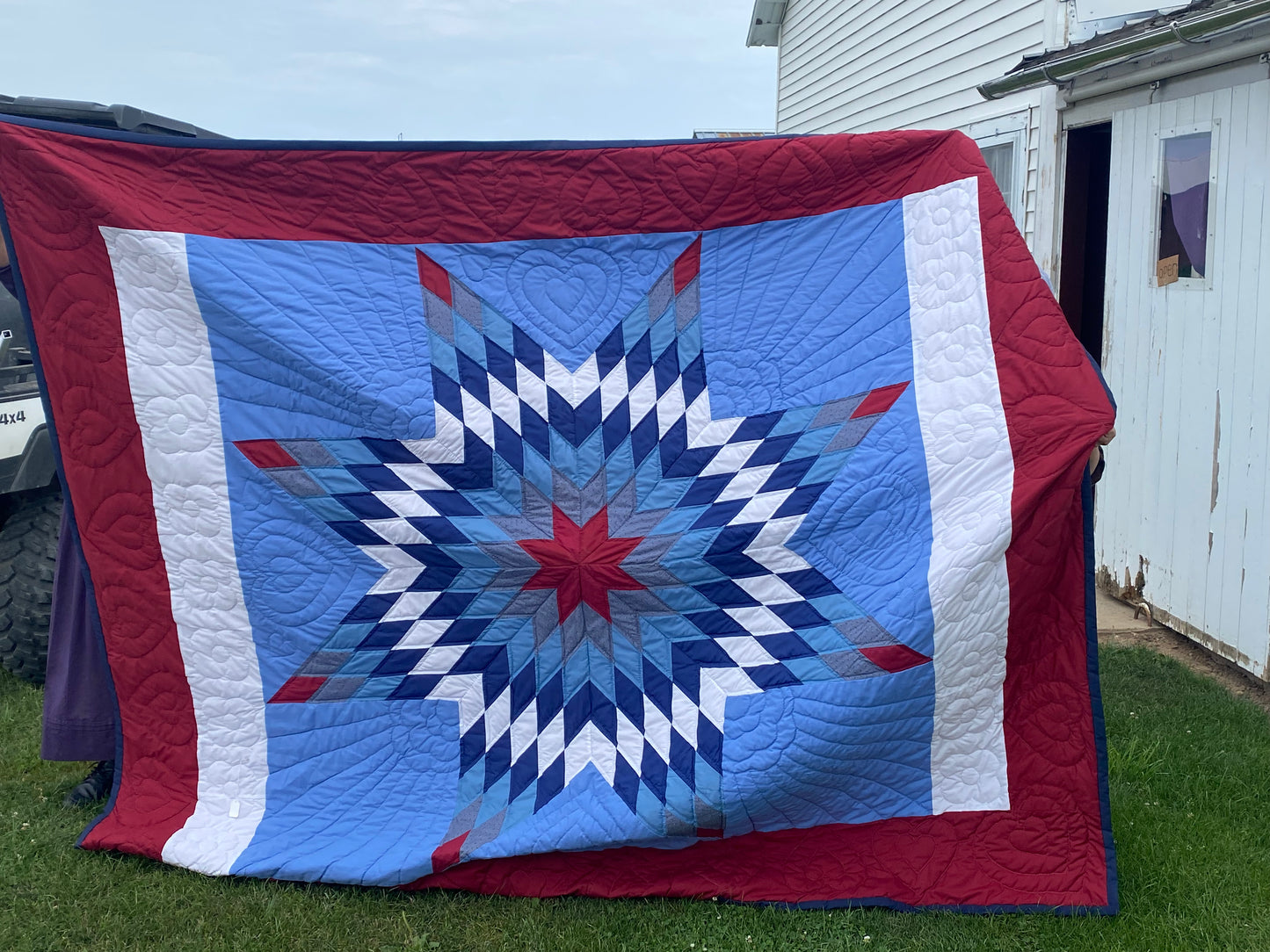 Quilt Ella Star QUEEN