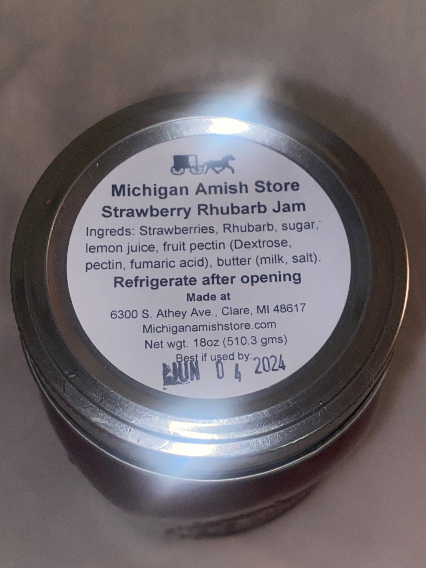 Strawberry Rhubarb Jam