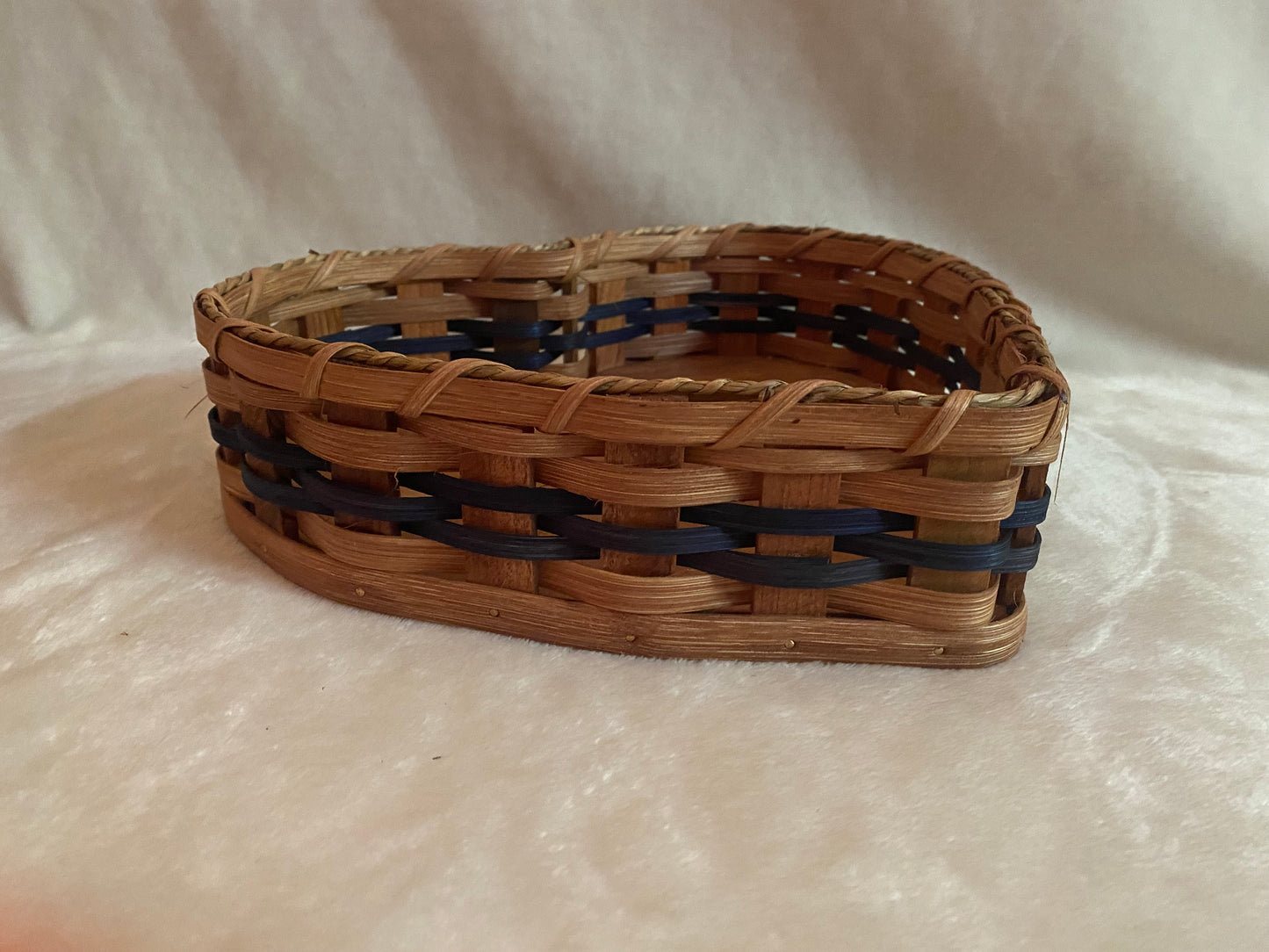 Heart Wicker Basket