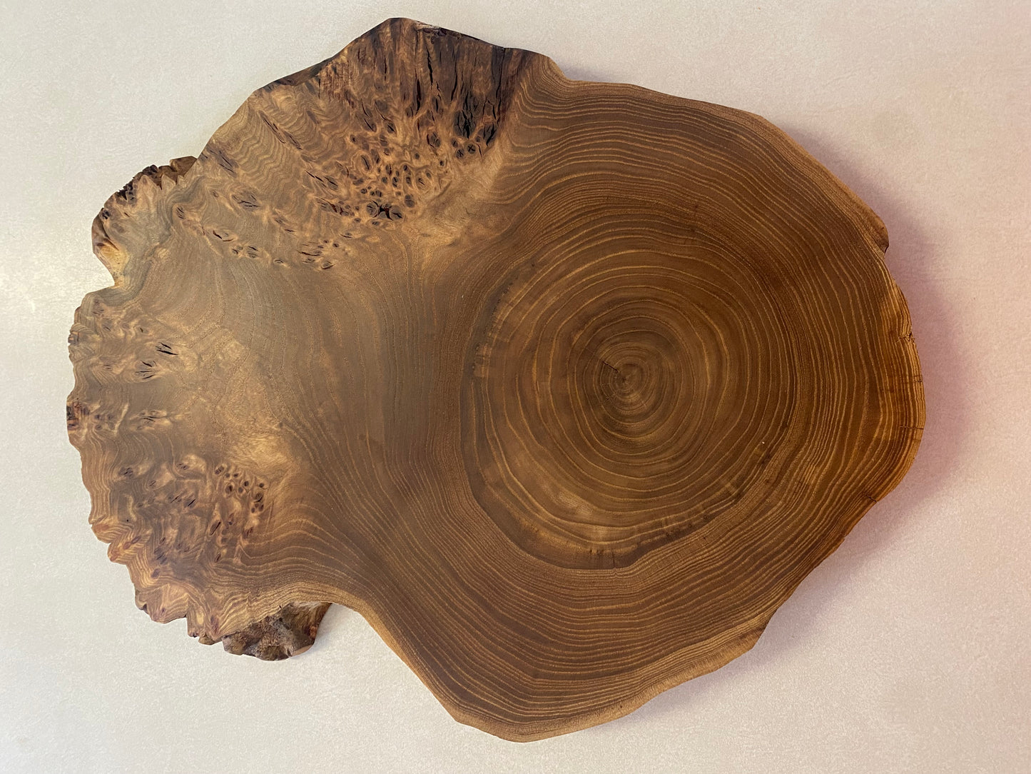 Elm Burl Cutting or Charcuterie board